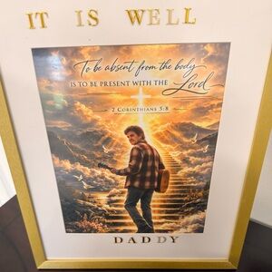 My Father Passed away unexpectedly. I apologize in advance for cancelled orders.